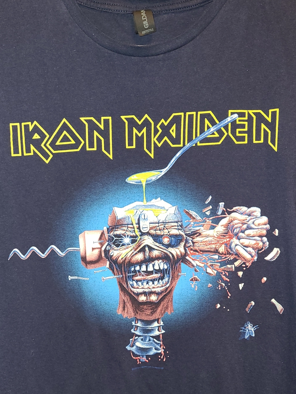 official Iron Maiden "The Future Past Tour 2023" concert t-shirt SIZE MED - Picture 2 of 8